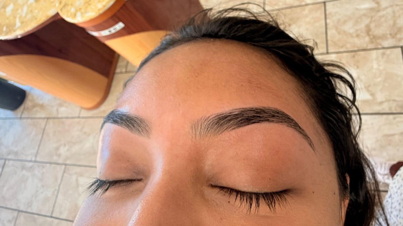 Ten-dollar brows people follow across town for